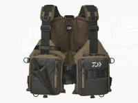ダイワ ライトフロートゲームベスト - DF-6425 #ブラウンカーキ フリー