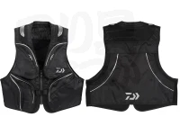ダイワ フィッシングショートベスト - DV-3025 #ブラック XLサイズ