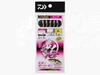 ダイワ 職人堤防サビキ - ソフトアミエビ5本 #ピンク 小アジ9号 ハリス2号 幹糸4号 全長1.32m