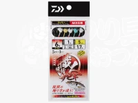 ダイワ 職人堤防サビキ - ウィリー5本 #ウィリーミックス 小アジ6号 ハリス1号 幹糸2号 全長1.7m