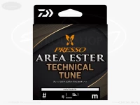 Daiwa presso line - Presso  Area   ester   technical  Tune #Natural Clear 0.25 NGou 1.5lb 180m