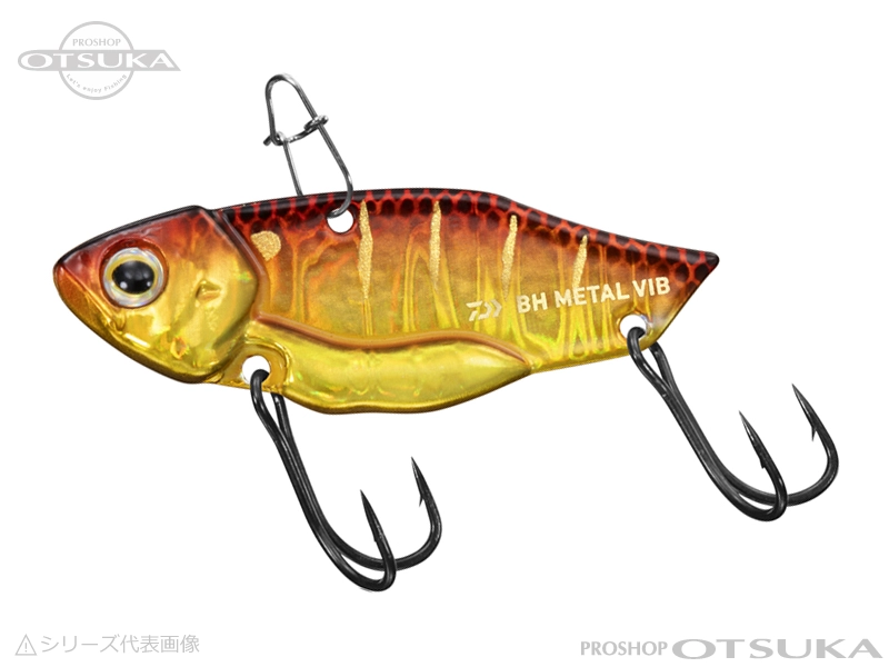 ダイワ BHメタルバイブ BHメタルバイブ 3.5g 3.5g #アカキンギル