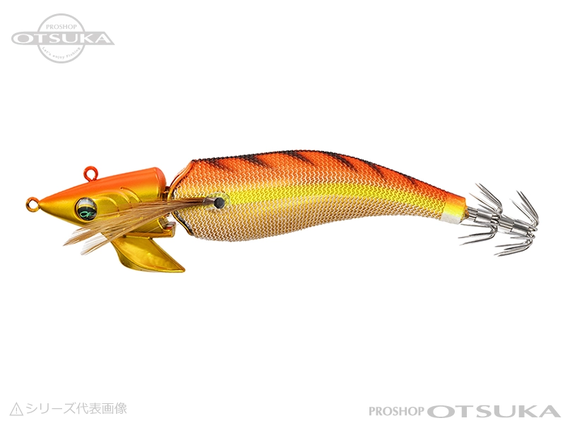 ダイワ エメラルダス エメラルダス アモラスジョイント 3.0号 約13.5g  #金‐オレンジ杉