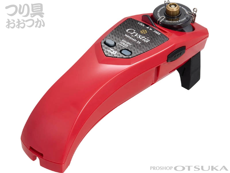 ダイワ クリスティア ワカサギ電動リール E2 約95g ロッド穴径5パイ