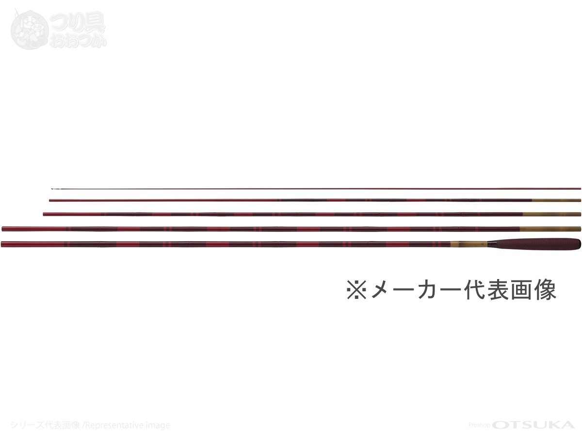 ダイワ 兆J 7尺 全長2.1mX 自重49gX 継数3本 朱段巻きの通販・在庫