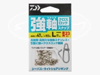 ダイワ 強軸スナップ - クロスロック - Lサイズ 破断値 約47kg/約103lb