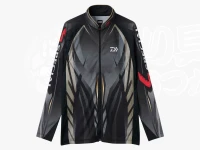 ダイワ スペシャル ロングスリーブフルジップシャツ - DE-7225 #マスターブラック Mサイズ