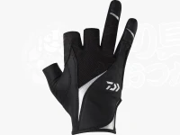 ダイワ フィンガータッチジギンググローブ - DG-7226 #ブラック XL