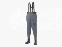 ダイワ パワーウェーダー - PW-3208 #グレー Mサイズ フェルトソール