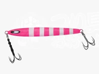 ダイワ 鏡牙 - ジグ セミロング-QH #マットピンクゼブラ 200g