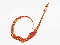 ダイワ 紅牙 シリコンネクタイ テクニカーリー -  0.5mm #ゴールドメッシュレッド 厚み0.5mm