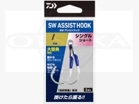ダイワ SWアシストフック  アシストライン長0.5cm #3/0 シングルショート