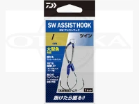ダイワ SWアシストフック ツイン - 3/0 1.6cm