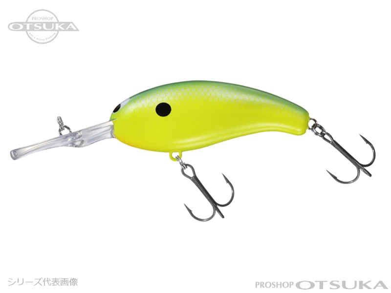 ダイワ ちびふく ちびふくシャッド弐 40m 3.1g スローフローティング #シトラスチャート