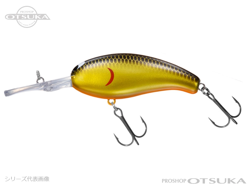 ダイワ ちびふく ちびふくシャッド弐 40m 3.1g スローフローティング #クロキン