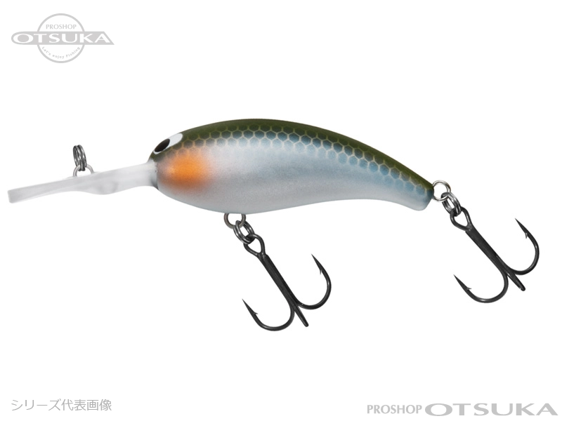 ダイワ ちびふく ちびふくシャッド弐 40m 3.1g スローフローティング #いぶし銀