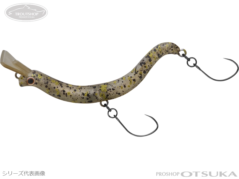 ダイワ プレッソ ニョロクレイジー ニョロクレイジー 57S 57mm 3.5g シンキング # デリシャスペレット