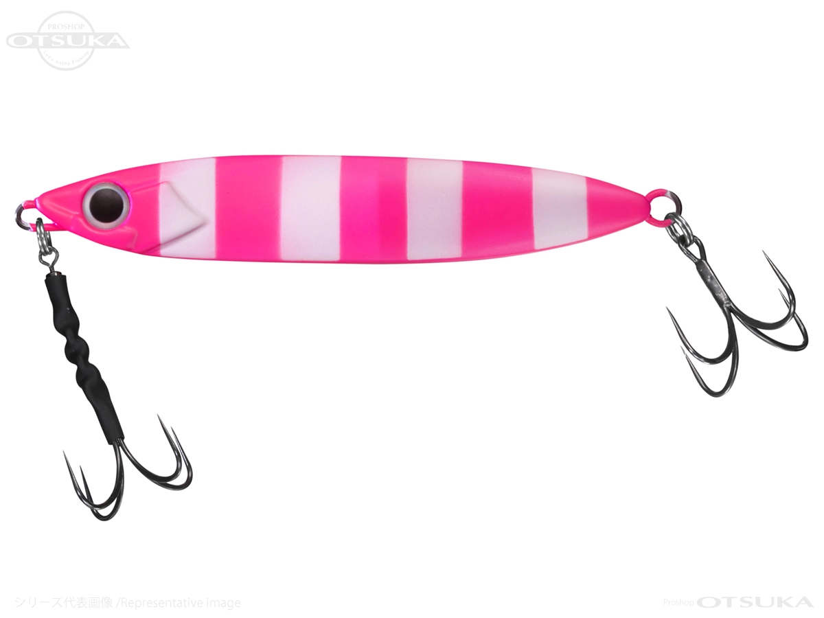 ダイワ 鏡牙 鏡牙ジグ ベーシック-QH 100g #マットピンクゼブラ