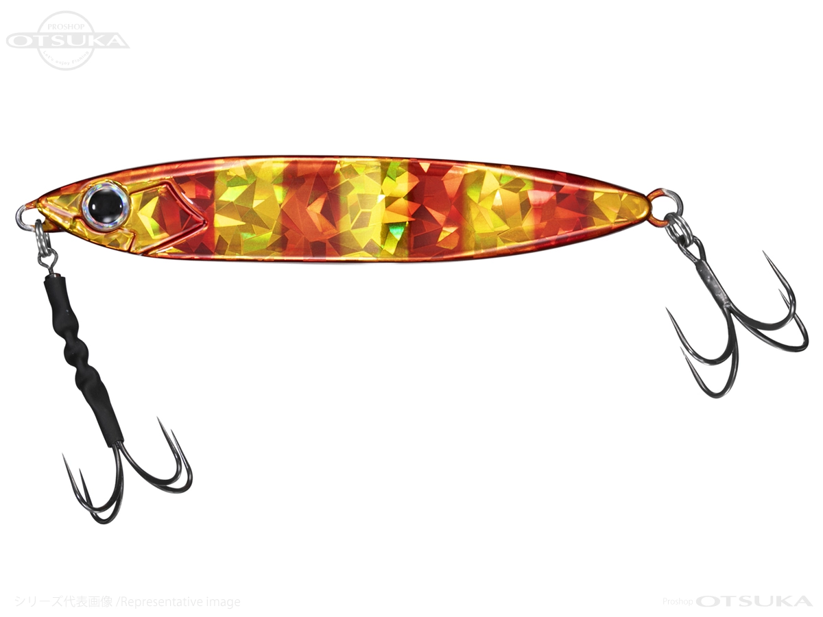 ダイワ 鏡牙 鏡牙ジグ ベーシック-QH 130g #赤金ときわゼブラ
