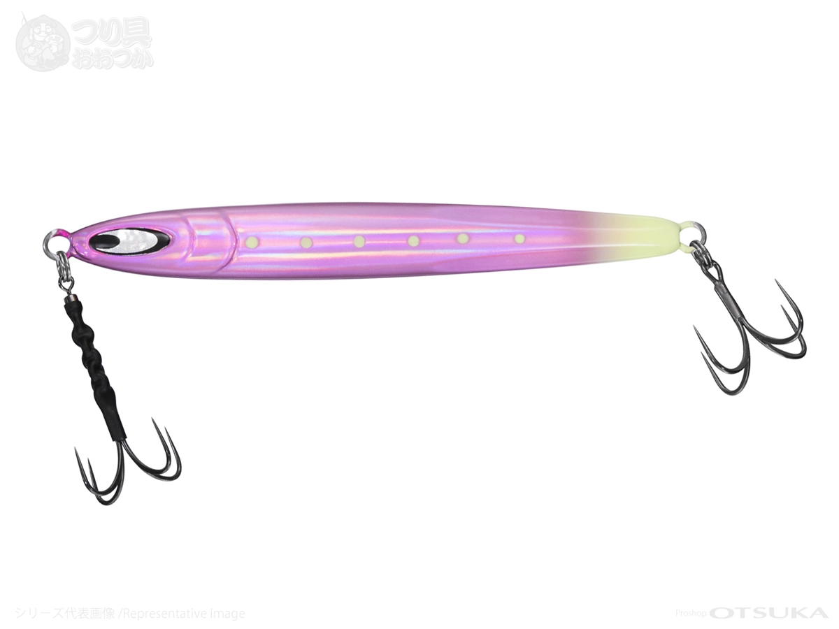 ダイワ 鏡牙 鏡牙ジグ セミロング-QH 130g #ピーチグローケイムラSP