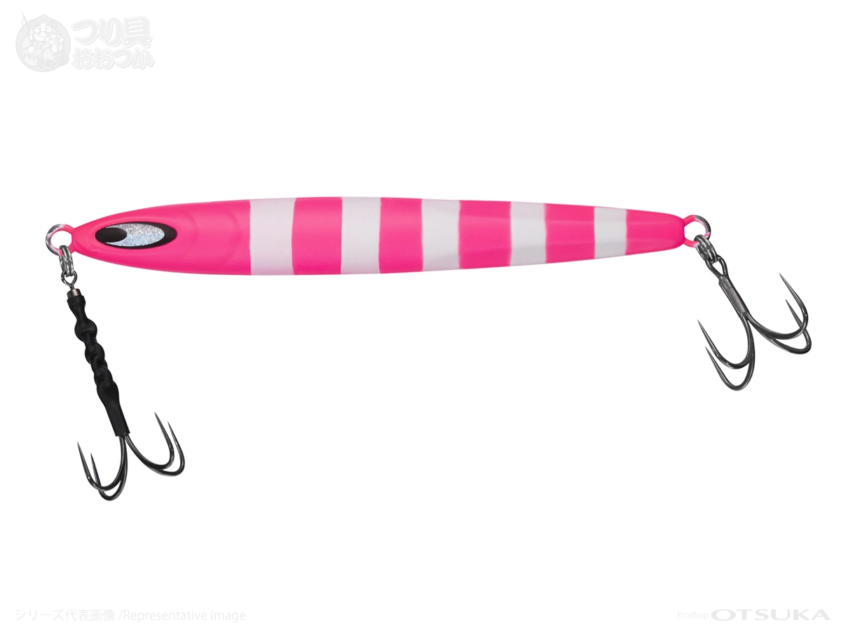 ダイワ 鏡牙 鏡牙ジグ セミロング-QH 130g #マットピンクゼブラ