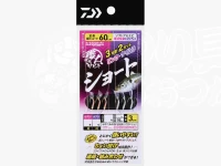 ダイワ 職人堤防サビキ ショート - ミニクール2 GU1050 # ピンク・ケイムラ 小アジ4号金/小アジ4号白