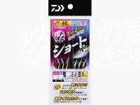 ダイワ 職人堤防サビキ ショート - ソフトアミエビ ピンク # ソフトアミエビピンク/サバ皮ケイムラ 小アジ5号金/小アジ胴打5号金