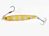 Daiwa Samurai Jig -  R Size 1 Double Orange Zebra 40g