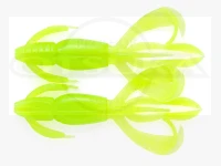 Keitech  Crazy Flapper  - Crazy Flapper  2.4 inch #026S Clear Chartreuse Glow 2.4 inches, approximately 1.2g