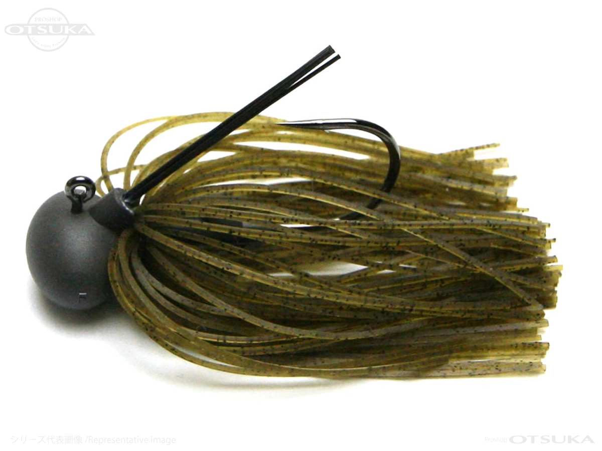 ケイテック ラバージグ フットボールタイプ スペシャルラバージグ モデル2 Ver2 1/4oz 1/4oz 7g #101 グリーンパンプキンペッパー