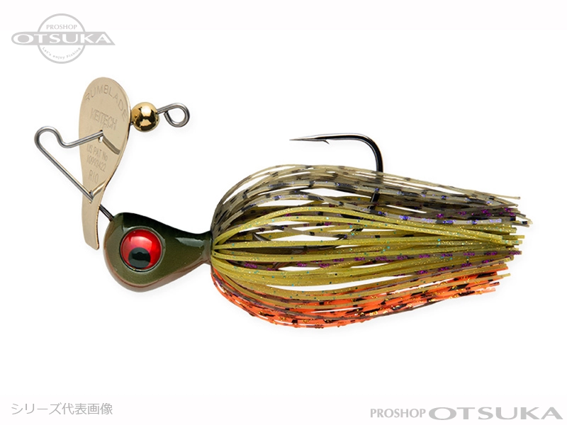 ケイテック ランブレードジグ ランブレードジグ 3/8oz 3/8oz #524 スポーンブルーギル