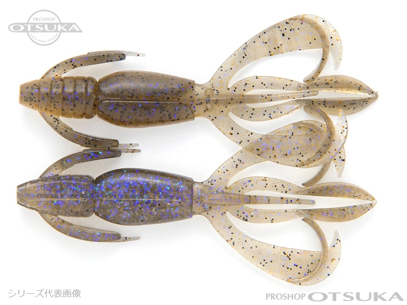 ケイテック クレイジーフラッパー クレイジーフラッパー 2.4インチ 2.4インチ 約1.2g #エレクトリックスモーククロウ