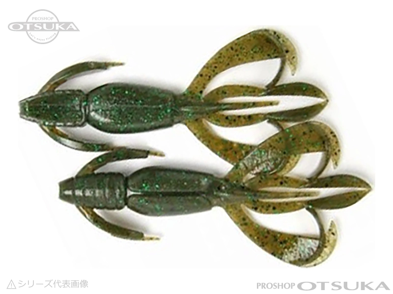 ケイテック クレイジーフラッパー クレイジーフラッパー 2.4インチ 2.4インチ 約1.2g #521S ヨドガワクロー