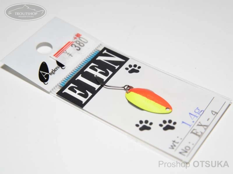 アングラーズドリームバイト エイエン エイエン 1.4g 1.4g #EX-4 蛍光オレンジ&蛍光レモン