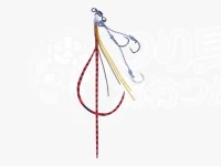 Crazy Ocean Kachi Tackle Tai Rubber - Kachitto Tai-Raba Complete Unit Size 01 Border Red 