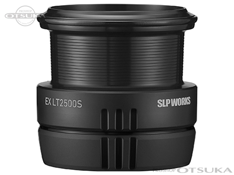 スポーツライフプラネッツ SLPワークス EX LT 2500S ブラックスプールII ナイロン6lb-100m 4lb-150m #ブラック