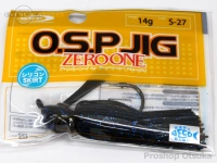 OSP OSPジグ -  14g #S-27 ダークシナモン/ブルーフレーク 14g シリコンスカート