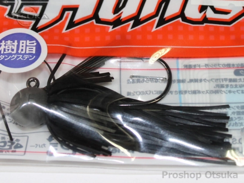 OSP OSPジグ OSPジグ03 ハンツ7.0g 7g シリコンSKIRT エコモデル #eS-07 ブラック