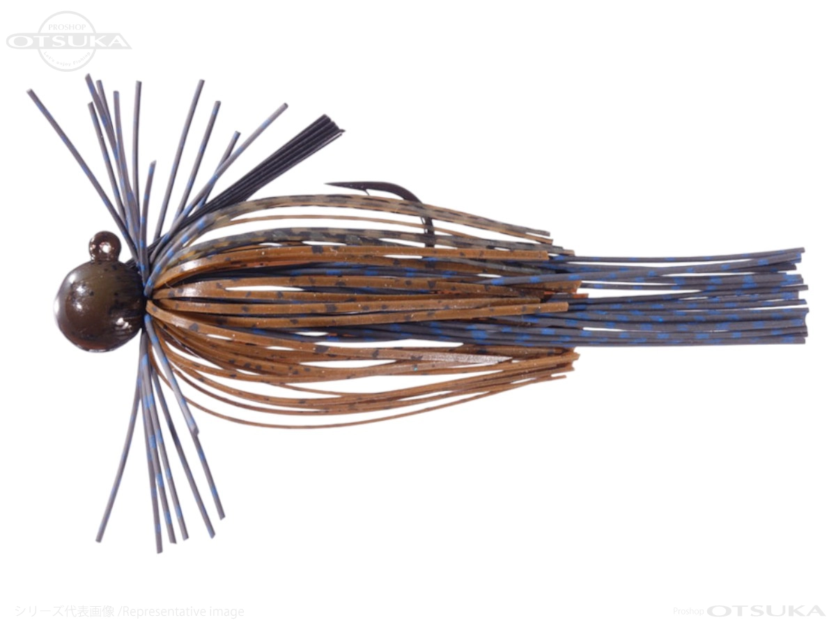 OSP OSPジグ OSPジグ03 ハンツ14g ストロング 14.0g #GS-18 ブラックシュリンプ