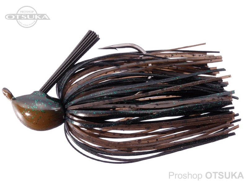 OSP OSPジグ OSPジグ 9g シリコンスカート #S-28 グリパン/ブラックグリーンFl