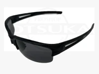 LSDデザイン LSDアイウェア - フィッシングルーペビッグアイ #フレーム:マットブラックシルバーロゴ レンズ:スモーク(老眼鏡+2.5相当)