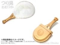  アングル インスタネット 革ケースウッドハンドル ラバーネット 