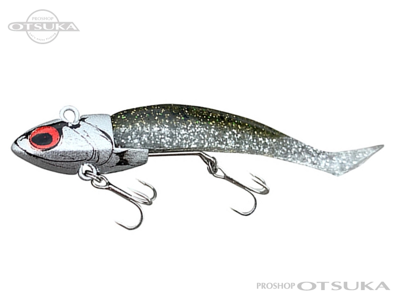 コアマン VJ-16バイブレーションジグヘッド VJ-16 16g ワーム アルカリシャッド75mm #SH/シャローベイト