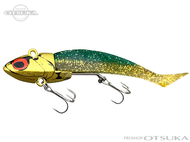 コアマン VJ-16バイブレーションジグヘッド VJ-16 16g ワーム アルカリシャッド75mm #GH/イワシゴールド