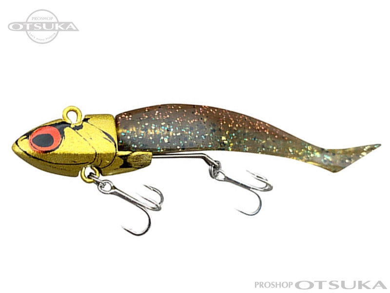 コアマン VJ-16バイブレーションジグヘッド VJ-16 16g ワーム アルカリシャッド75mm #GH/ハゼドンコ