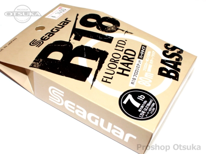 クレハ シーガー シーガー R18 フロロリミテッドハードバス ** 7lb 80m #クリアー