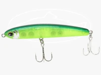 シーレーベル オッズアンドソッズ キース80 #15 メタリックグリーンB/オール透過チャート 80mm  12g　シンキング