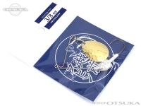 Goober Echizen Spin -  3/8oz  Pearl  Silver  3/8oz