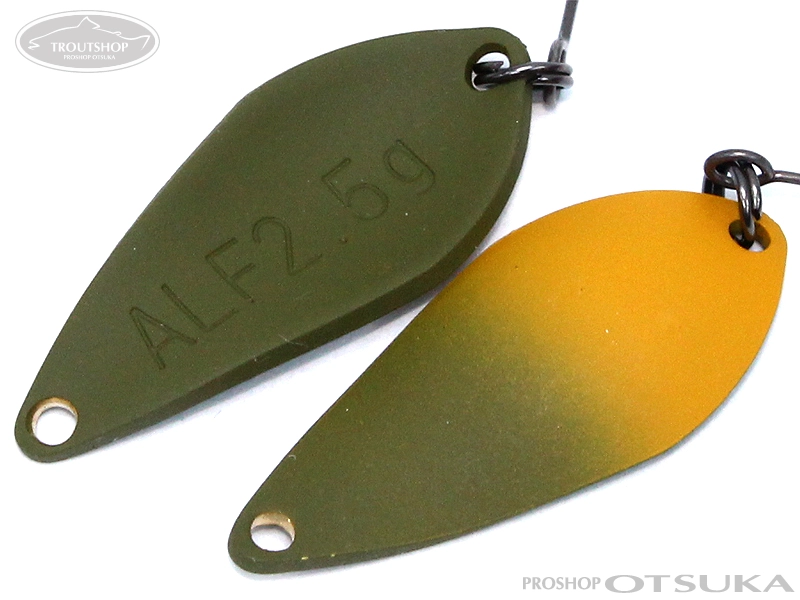 アルフレッド アルフスプーン アルフスプーン 2.5g 29mm 2.5g #10 抹茶ガラシ