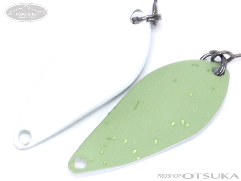 アルフレッド アルフスプーン アルフスプーン 0.3g ジュラルミン 20mm 0.3g フローティング #02 びゃくろくグロー